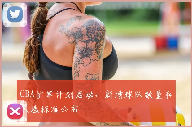 CBA扩军计划启动,新增球队数量和入选标准公布